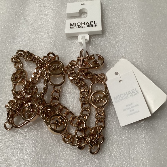 Michael Kors Metal Chain New With Tag for sale (Size S/M) - Picture 2 of 6